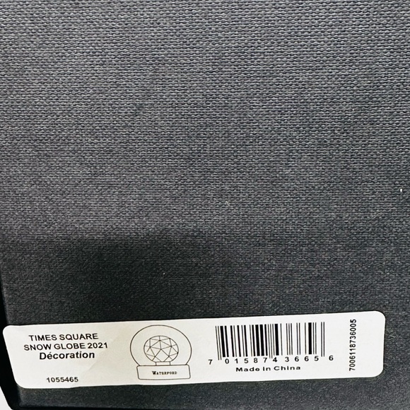 NIB Waterford 2021 Times Square Snow Globe Gift Of Happiness Home Decor #1055465 - Picture 11 of 11